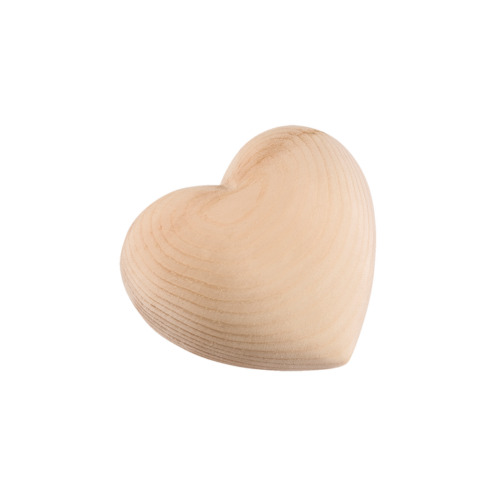 Zirbenholz Herz oder Zapfen | Handarbeit aus Südtirol