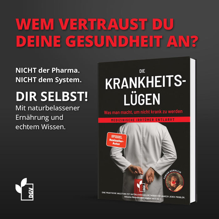 Buch "Die Krankheitslügen - Was man macht, um nicht krank zu werden"