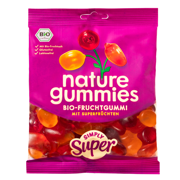 nature gummies - Bio-Fruchtgummi 6x120g