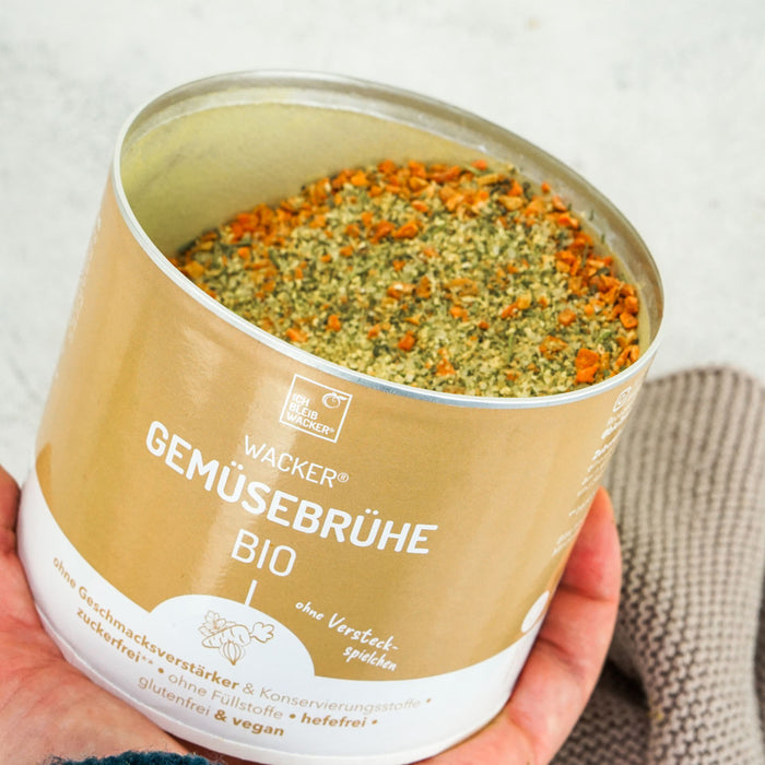 Wacker® Bio Gemüsebrühe 300g Dose