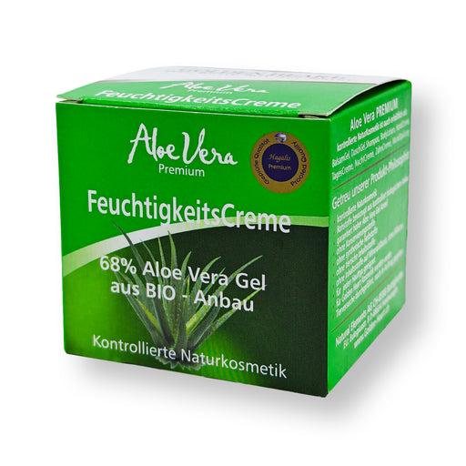Golden Heart Aloe Vera Feuchtigkeitscreme 68% Aloe Vera Gel aus Bio - Anbau freigestellt