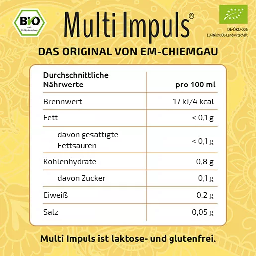 EM Multi-Impuls Bio Fermentgetränk 0,5l