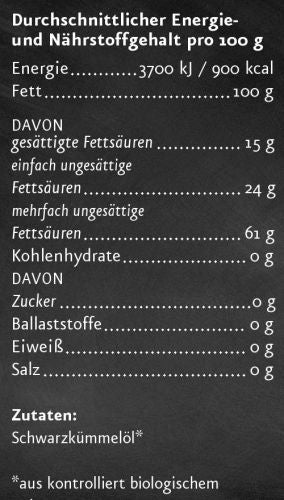 Ölmühle Solling Bio Schwarzkümmelöl, ägyptisch, ungefiltert 250ml