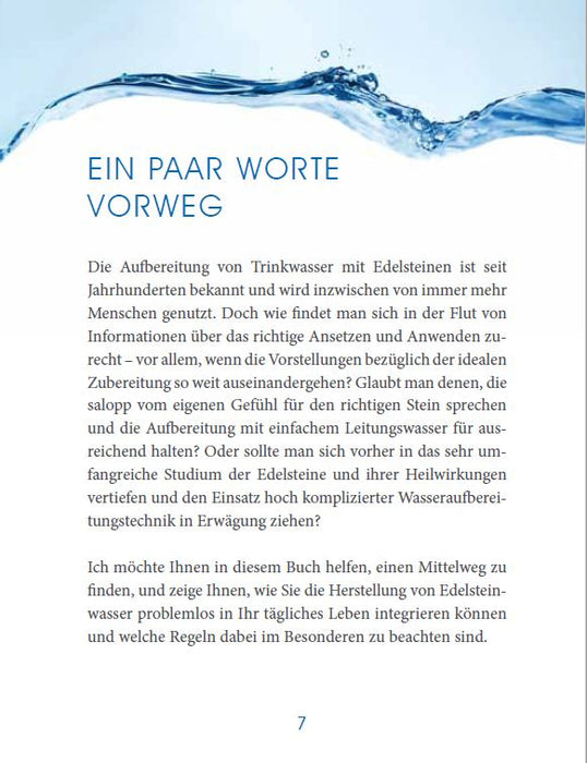 Buch "Edelsteinwasser selbst herstellen"
