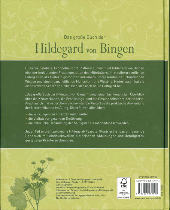 Buch "Das große Buch der Hildegard von Bingen" 336 Seiten