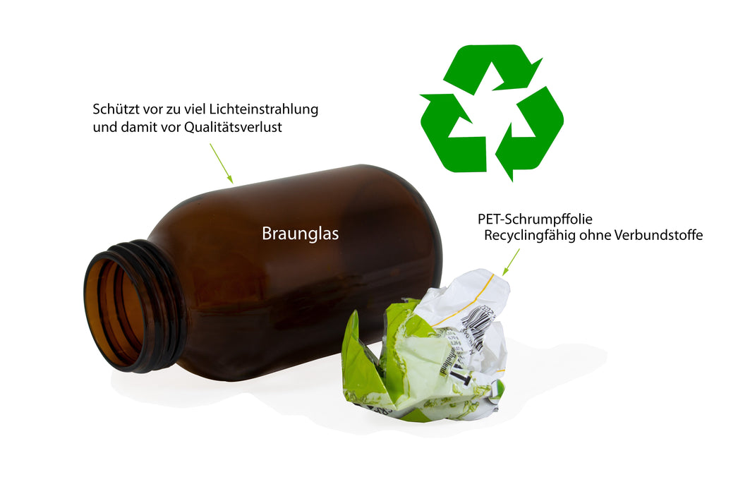 Recycling Glasflasche