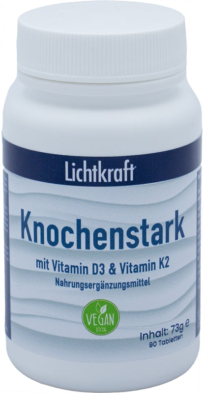 Lichtkraft Knochenstark, mit Vitamin D3 & Vitamin K2 73g
