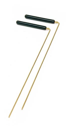 Produktbild von 1 Paar Wünschelruten Aus Kupfer – Einziehbar, 20 Cm, Für Schatzsuche, Wasserader, Kohle & Ölsuche