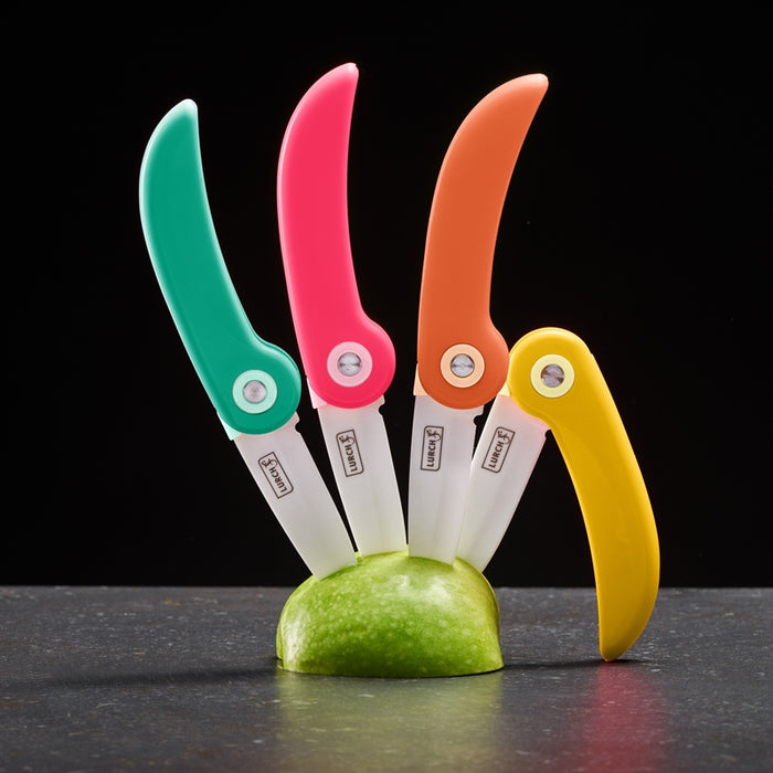 Lurch Picknick-Messer mit Keramikklinge versch. Farben