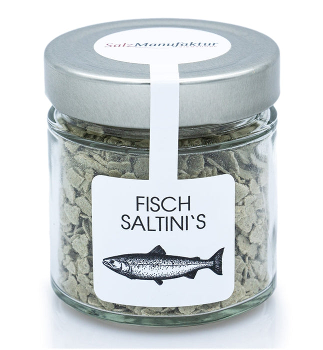 Bio Fisch saltini's im Nachfüllglas