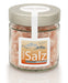 Granuliertes Salz aus der Salt Range in Pakistan (Bez. Typ "Himalaya) in einem Glas Nachfüllglas